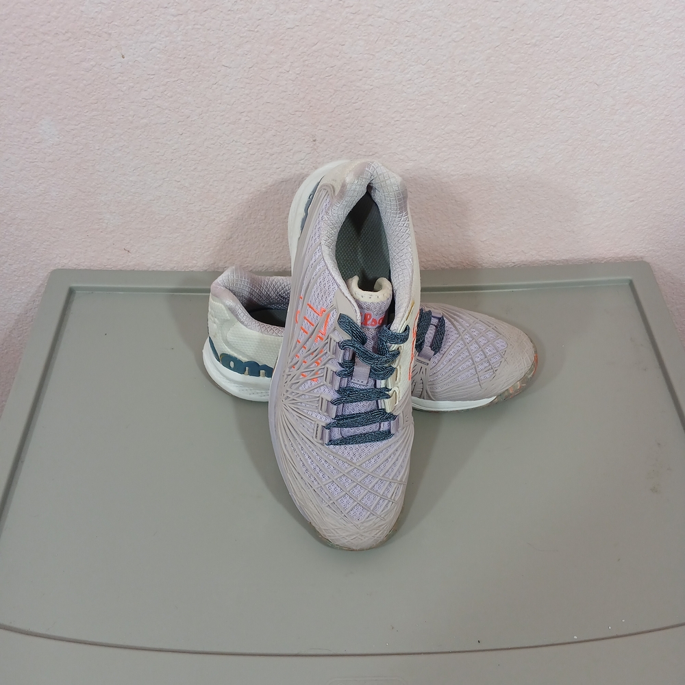 Wilson Kaos 2.0 Women's Tennis Shoes - White and Lavender Size 7.5 - Picture 5 of 10